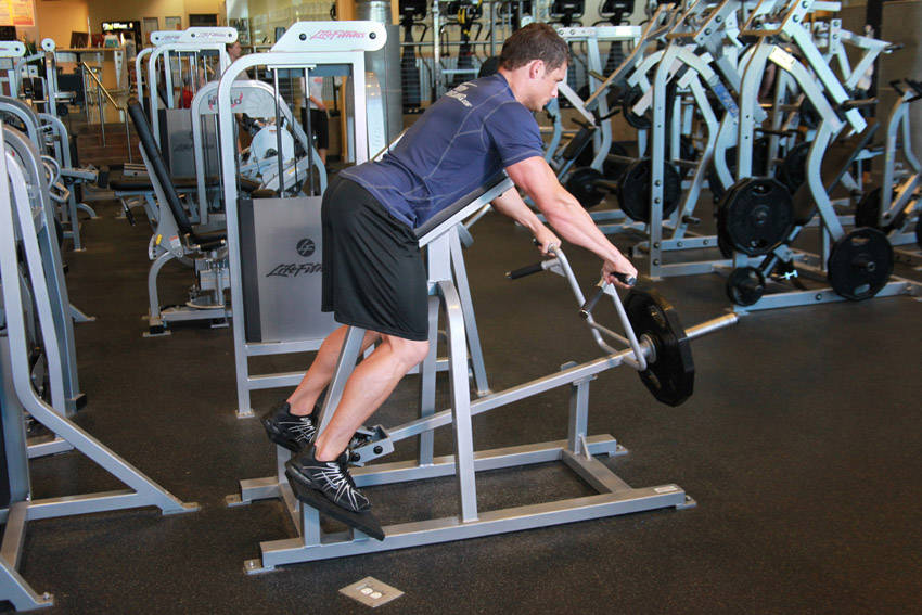 Lying T-Bar Row