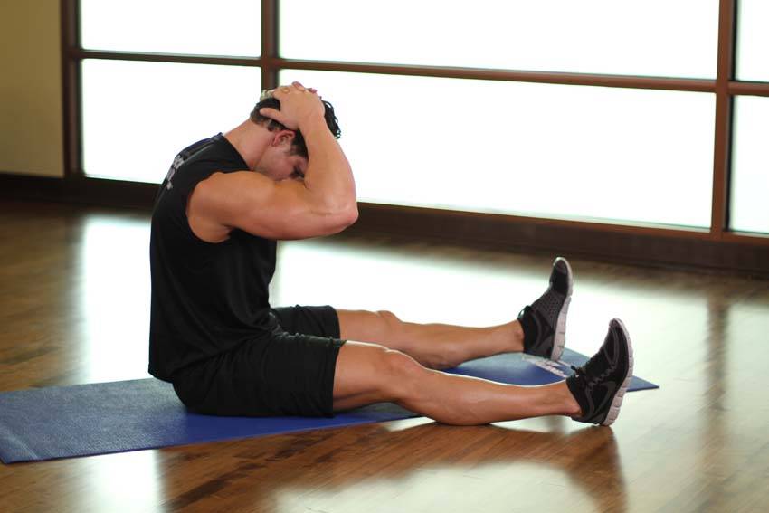 Chin To Chest Stretch