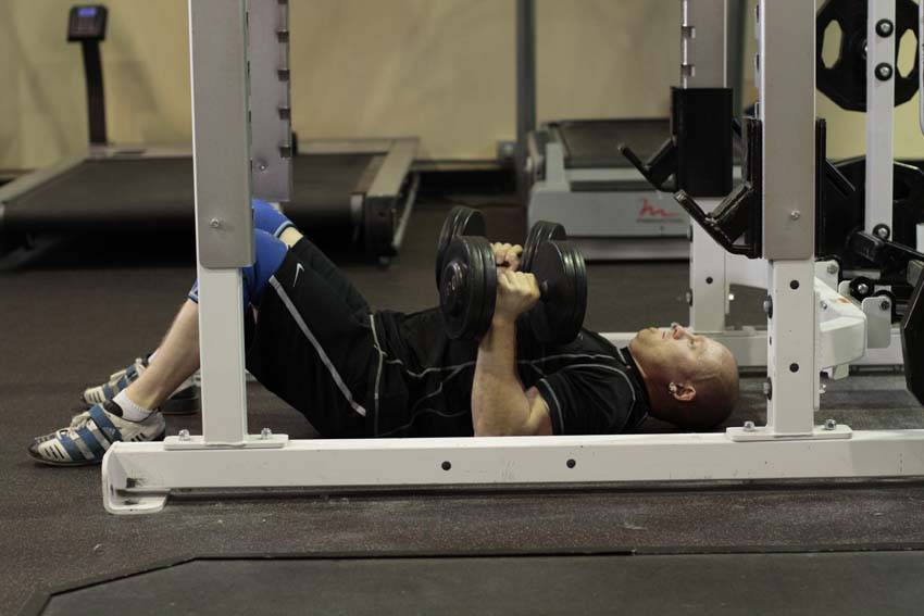 Dumbbell Floor Press