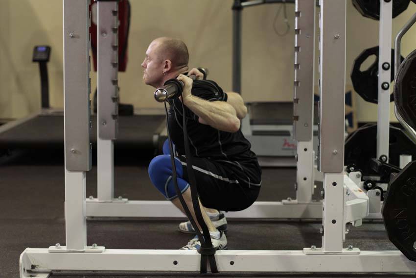 Squat with Bands