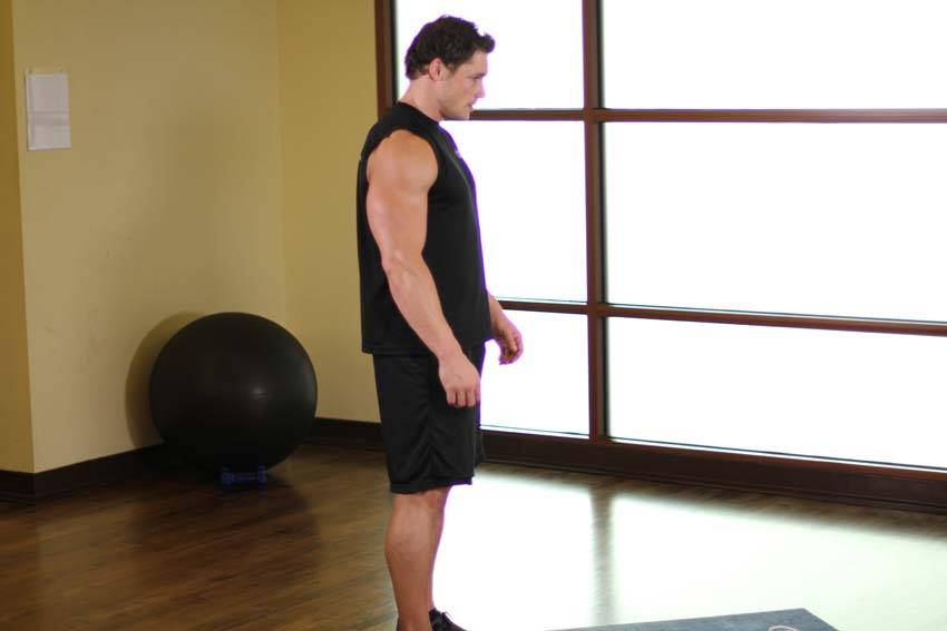 Standing Toe Touches